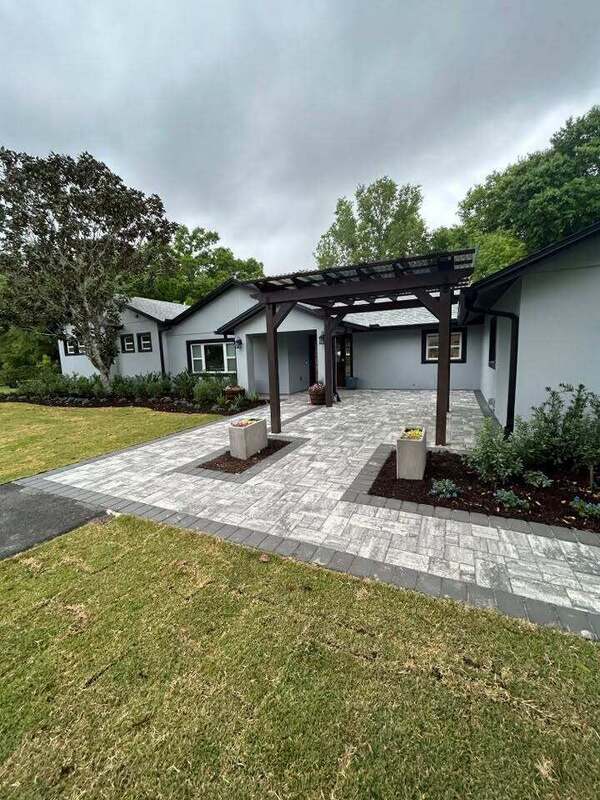 Custom pergola build