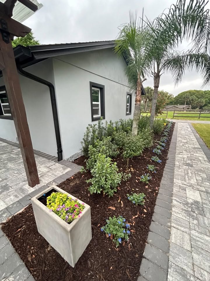 Paver walkway