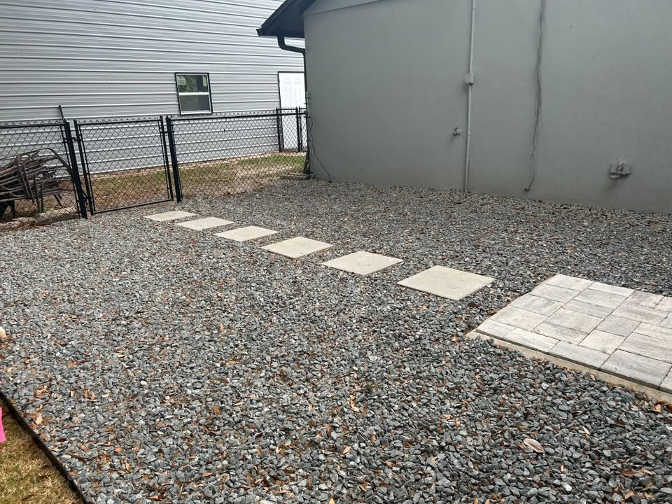 Paver walkway